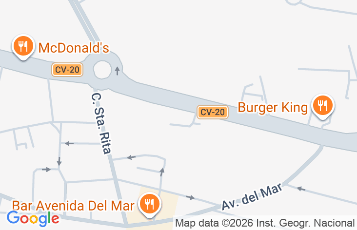 Mapa de Avinguda Mediterrani, 50, 12200 Onda, Castelló